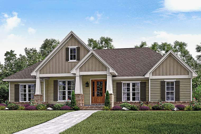 Country Craftsman House Plan Family Home Plans Blog