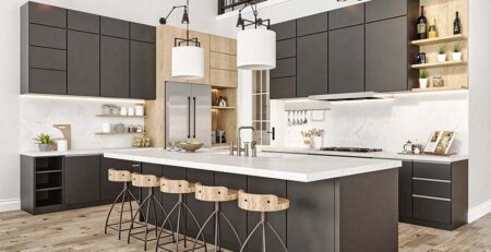 Kitchen concept for house plan 100200