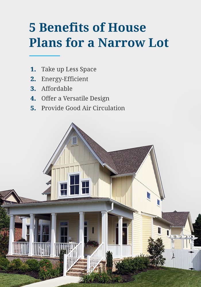 5 Benefits of House Plans for a Narrow Lot