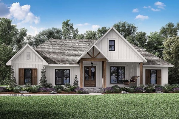 Ranch Style House Plan With Bonus Room