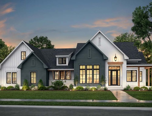 Traditional Style House Plan With 2781 Sq. Ft.