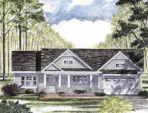 Country Craftsman House Plan With Big Kitchen
