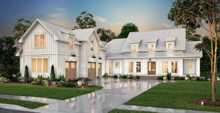Spacious Farmhouse Plan