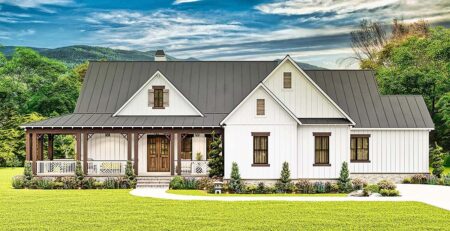Modern Country House Plan