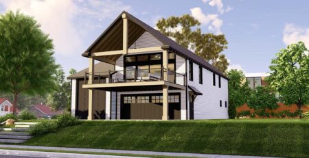 Modern Garage Apartment Plan