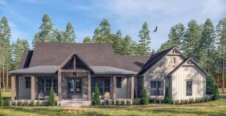 Mountain Style Home Plan