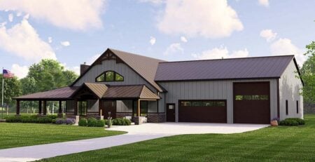 Barndominium Style House Plan