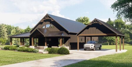 Modern Country House Plan