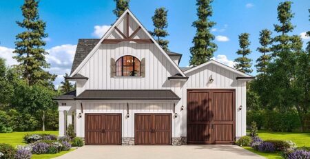 RV Garage Construction Plan