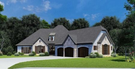 French Country Home Plan