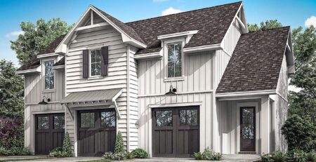 Modern Carriage House Plan 82905