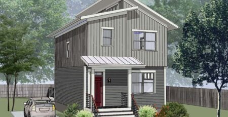 20' Wide House Plan