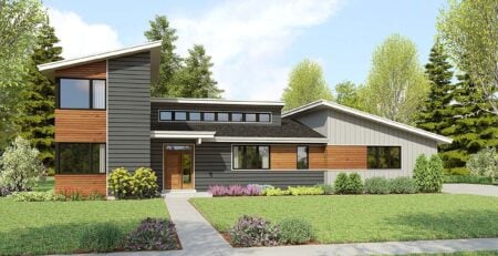 Contemporary Ranch Plan