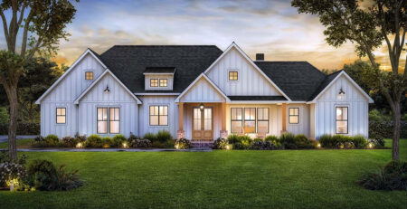 Modern Farmhouse Plan