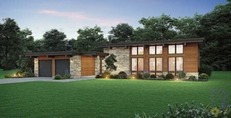 Classy Contemporary House Plan
