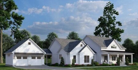 House Plan With Breezeway