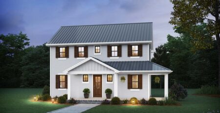 3 BD 2.5 BA Home Plan