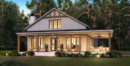 Barndo Farmhouse Plan