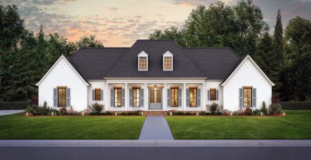 Symmetrical House Plan