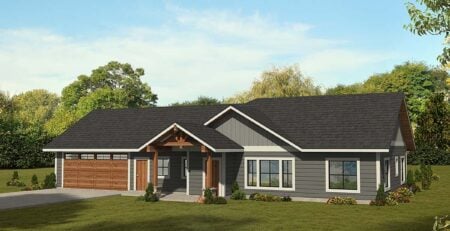 Modern Ranch Home Plan