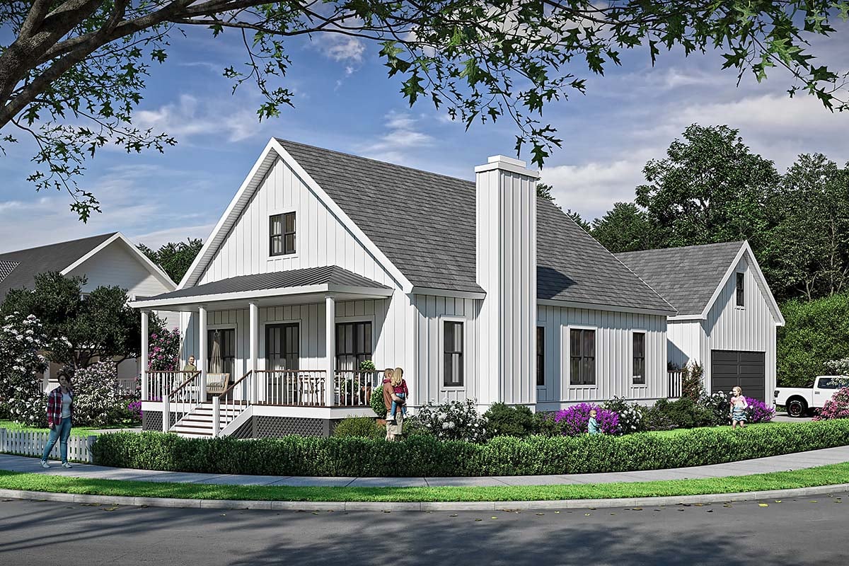 Southern Style Cottage Plan