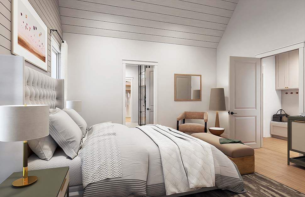Primary Bedroom of House Plan 82951
