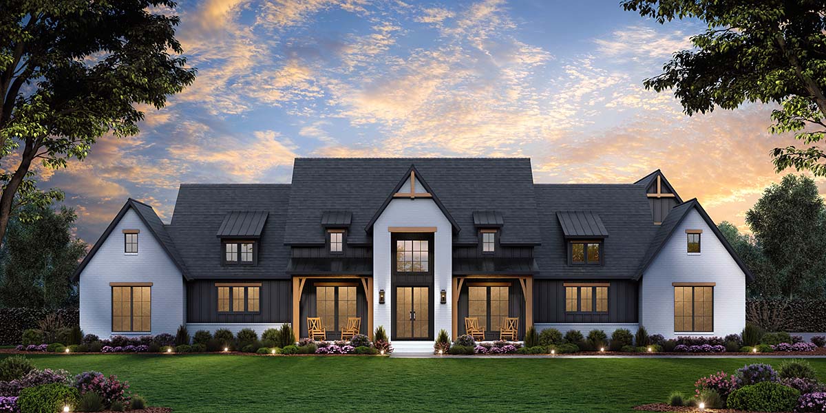 New American House Plan 84702